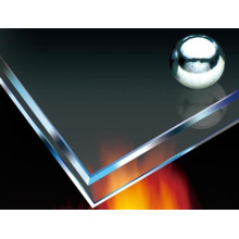 High quality fire-resistant glass for building